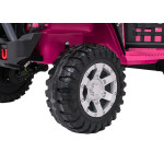 Elektrické autíčko Jeep BEAST 4x4 - MP3 - ružové